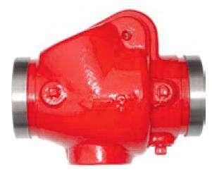 CHECK VALVE VCG01-350PSI Grooved-End Swing Check Valve Installed in both Horizontal or Vertical Line with Upward Flow Easier and Faster to Maintain and Install Low Pressure Drop EPDM non-stick leak