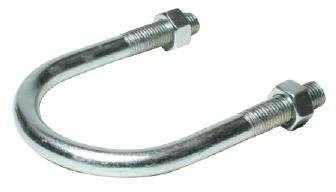 U BOLT APPLICATION: U-Bolts are used to secure piping to structural members.
