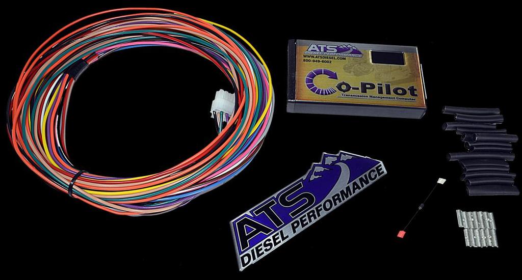 Understanding the ATS Co-Pilot The ATS Co-Pilot is recommended for use with light duty pickup trucks with a heavy-duty aftermarket transmission and torque converter package are installed on vehicle.