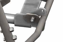 We suggest attaching the lift strap to a bumper or a rack. Figure 12 Manual Lift Install Figure 13 Slotted Stop Install Figure 14 Slotted Stop Adjustment Page 10 Adjusting the Manual Lift 1.