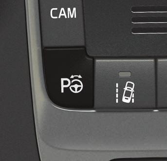 If the car crosses a side line then LKA will warn you with pulsating vibration in the steering wheel. Activate LKA with a press of the button. What is the function of BLIS* and CTA*?