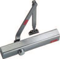 5300 SERIES SLIM LINE Architectural Commercial Door Control All door closers shall be narrow projection American Eagle 5300 Series with full rack and pinion construction, heavy duty cast aluminum