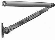 Easily adjusted by wrench Handed same as door For arm only, order as 25-PF9 x hand x fusible link degree x finish 63-2229 -Main arm and link assembly 63-2245 - Left