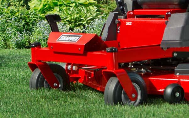 Engine Options High performance engine options include Briggs & Stratton Professional Series with No Prime No Choke ReadyStart technology, and the Kawasaki FR series making sure your zero turn mower