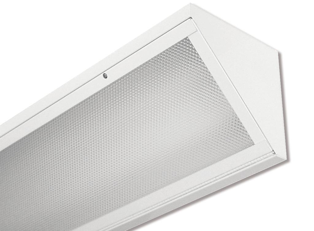 security ase100 (4ft) series (2' available) high impact angled security luminaire SURFACE / corner / wall / ceiling mounted security led luminaire dimensions date job www.lalighting.