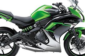 engine-heat dissipation and looks that identify with Kawasaki?