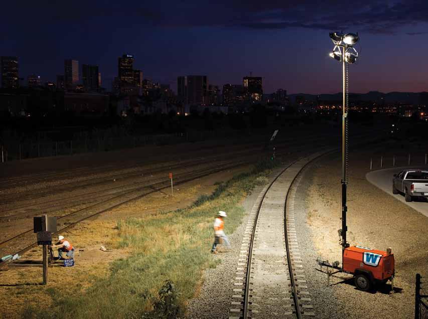 Working late? Light up your job site with Wanco Light Towers.