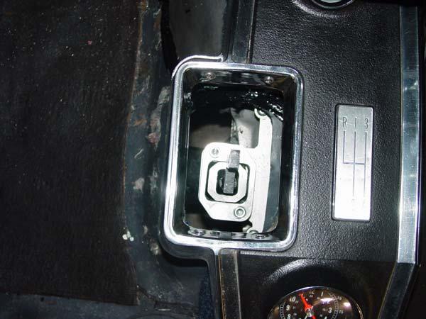 Bolt on shifter handle with 3/8-24 x 1 bolts and washers provided