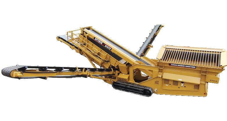 SCREENING PLANTS Spyder 514TS The Spyder 514TS is a patented track-mounted, reverse screening plant designed for primary or secondary screening of rock, sand & gravel, soils and other materials.