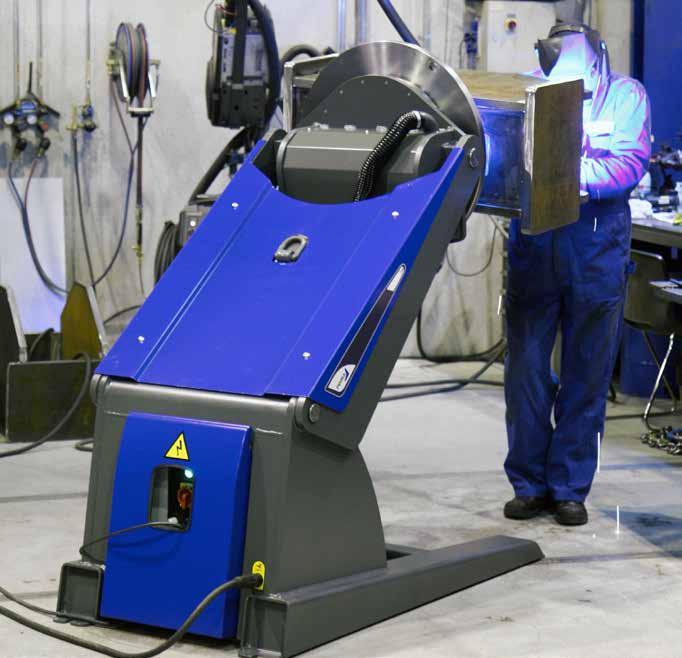 2 PEMA Positioners In welding work, positioners are convenient aids in increasing working flexibility, productivity and quality, not to mention labour motivation.
