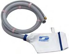 Self-Contained Dust Collection Systems Easily Attach to Air Powered Dynorbital Vacuum Models Mini-Flex-Hose System Part Number 54284 95580 Air Line 6 mm (1/4") dia.