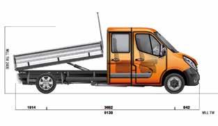 3,000 Unbraked trailer capacity 750 750 750 750 750 750 Unless otherwise stated, dimensions are indicated in mm and weights in kg.