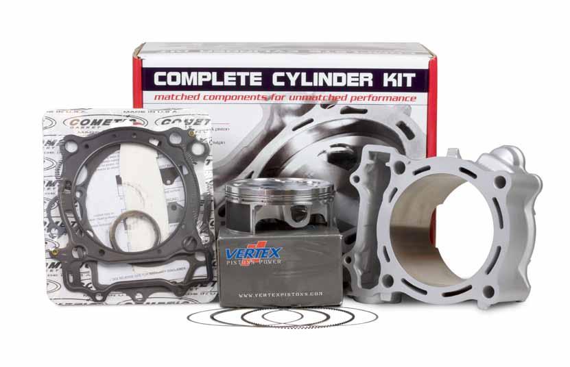Cylinder Works Big Bore Kit With the exception of a mechanic, the Cylinder Works big bore kits provide everything you need to transform a bike or ATV from modest to monster in one box.