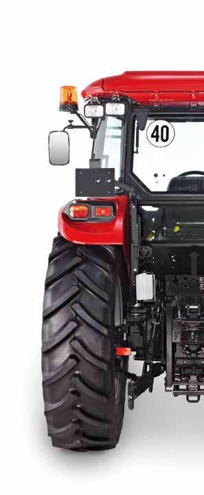 HYDRAULICS RUGGED AND RELIABLE With more oil flow for demanding implements, hydraulics performance has been markedly improved, thus increasing the Farmall A s versatility.