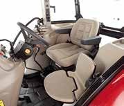 The driving comfort required to make day-long multi-tasking a pleasure is the focus of the Farmall A cab design.