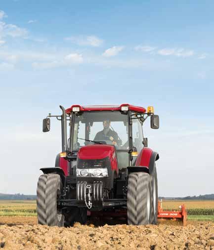ECONOMICAL AND WITH THE POWER TO PERFORM With four models between 86 and 114hp, there will be a Farmall A to fit your needs whatever the power requirements of your business may be.