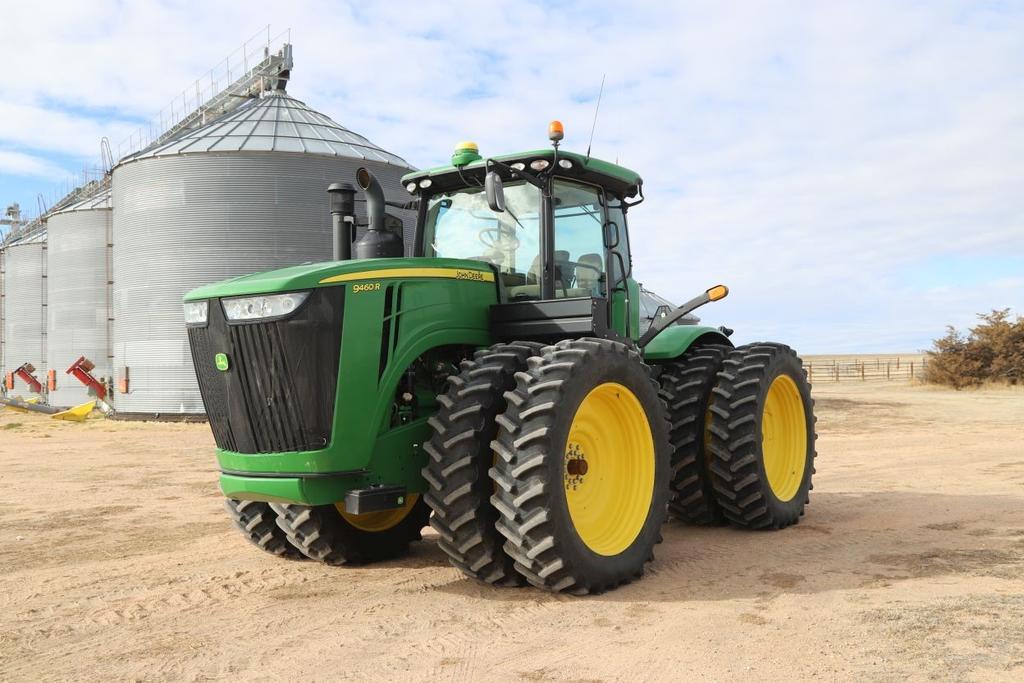 LOT #48: 2013 JD 9460R Tractor w/ GPS: 3 pt, pto, 5 hyd, full duals