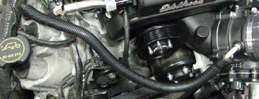 Install the thermostat, o-ring & housing (thermostat and housing supplied in #15804 for 05-06 applications, all model years