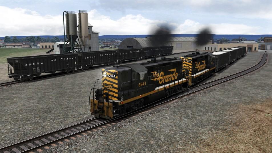 [SLC 1.10] D&RGW MIDVALE TRAMP D&RGW's well-known Midvale Tramp was based at Roper Yard and worked the railroad s Bingham and Garfield branches which connected with the main line at Midvale, Utah.