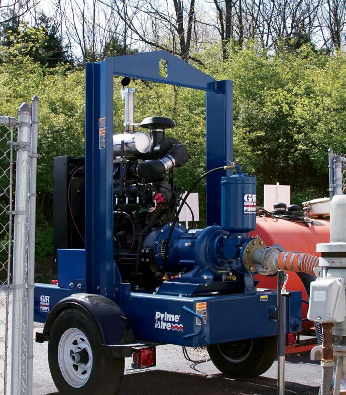 Superior Performance With a variety of sizes and operating ranges, Gorman-Rupp s extensive line of Prime Aire and Prime Aire Plus priming-assisted pumps are hardworking, dependable and ready to