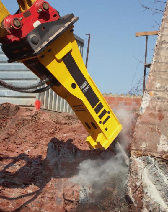 technology & Features Features protecting investment, operator & environment StartSelect TM StartSelect TM, standard on MB 1200 and upwards, enables the operator to set the breaker in line with the