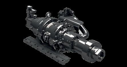 ROTATION HEAD OPTIONS Rotation head is one of the key components in DTH drill rig that ensures the high availability and reliability of the drill rig.