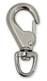 UTILITY HOOKS & SNAPS Utility Spring Hooks, Swivel Utility hooks are designed for quick attachment.
