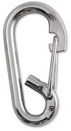 available carded Stainless s, Wire Gate Use as fasteners or quick attachment. Unique loop closure.