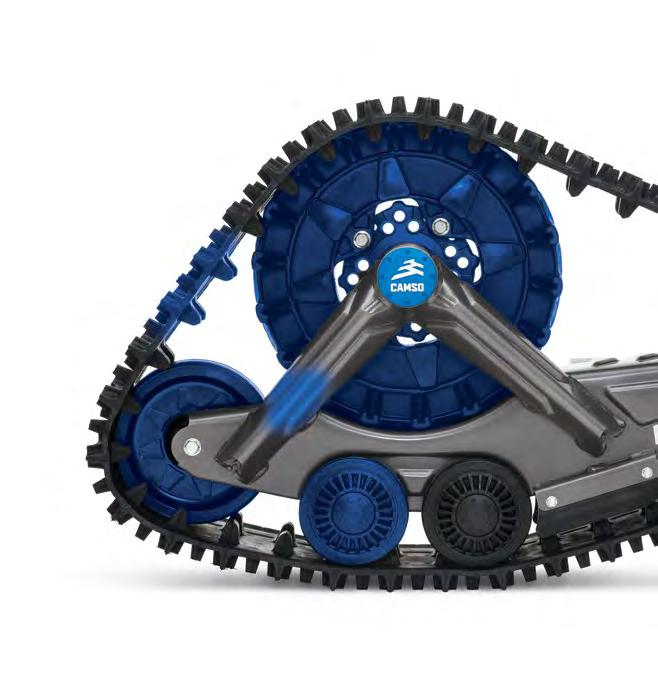 CAMSO ATV R4S 8 Sprockets Adapted for smaller-bore ATVs