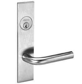 4-7/8 (124) 4-7/8 (124) RSP Escutcheon: Wrought Note: P escutcheon is not compatible with ML20900 ECL or ML20600 NAC mortise locks 4-7/8 (124) 4-7/8 (124) 4-7/8 (124) 4-7/8 (124) 4-7/8 (124) 4-7/8