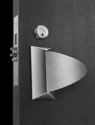 Push/Pull Overview Trim ML2000 Series HPSK The ML2000 Series mortise lock with push/pull paddle trim provides an aesthetically pleasing alternative to products with standard push/pull trim.