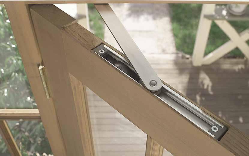 8001C Concealed Door Stay Description The Lockwood Concealed Door Stay is the ideal choice where an uncluttered look or the clean lines of the door are required to be seen.