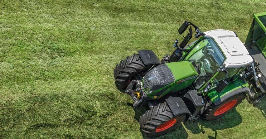 100 percent use, always. Whether a loading wagon or a harvest transport vehicle forage carting, the Fendt Tigo always gives its all.
