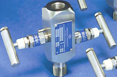 Block and Bleed Gauge Valves M25 and M251 Product Overview The M25 and M251 are two-valve single outlet gauge valves that combine isolating, calibrating, and venting facilities in a single compact