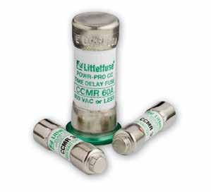 Fuses UL Class CC / CD CLASS CC/CD - CCMR SERIES POWR-PRO FUSES 600 Vac Dual Element Time-Delay 2 / 10-60 A Ordering Information 1 AMPERE RATINGS 2/10 1 2 3 1 /2 6 1 /4 12 35 1/4 1 1 /4 2 1 /4 4 7 15