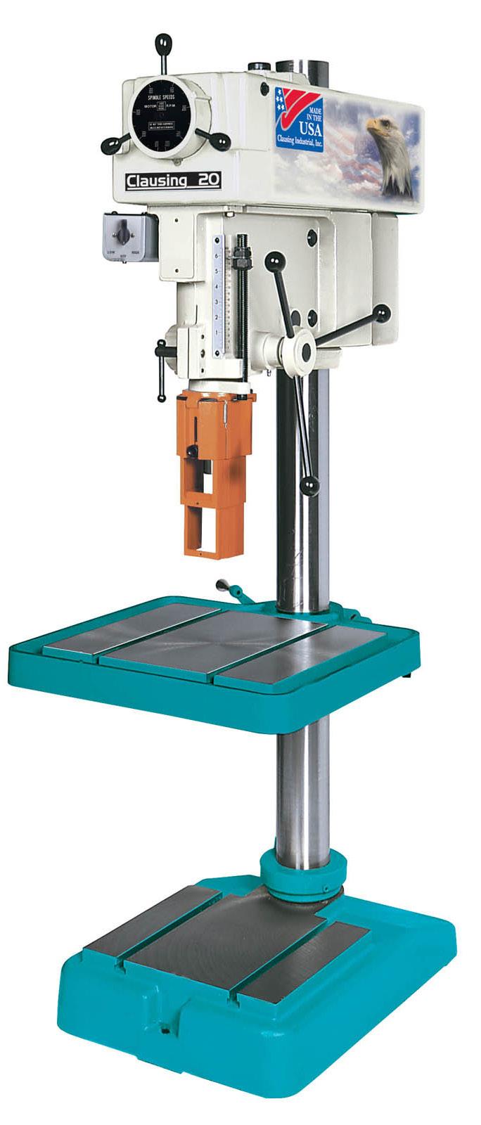 20 FLOOR DRILL PRESSES FLOOR DRILL PRESSES All Floor Drills Features Heavy-Duty Precision Head all bearing surfaces are precision bored simultaneously for exact alignment.