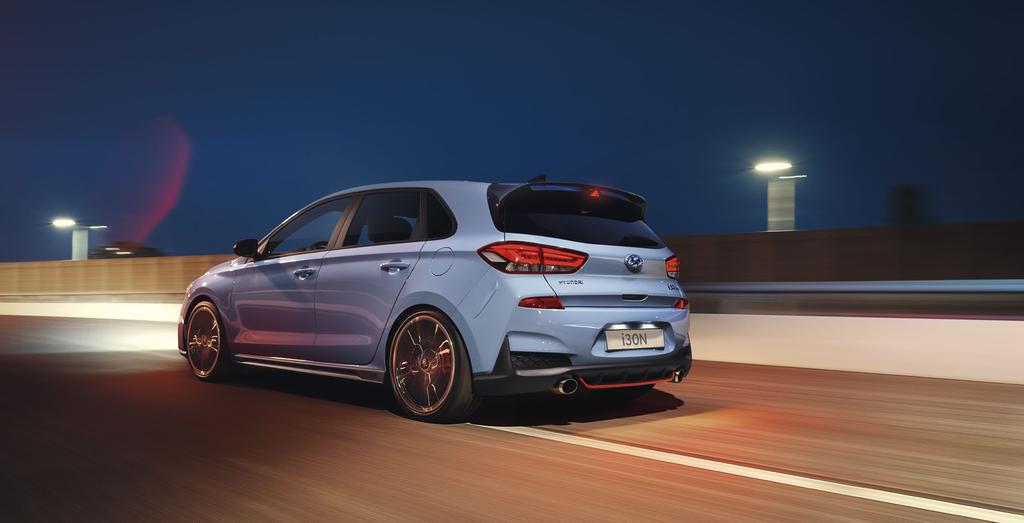 Explore racetrack dynamics on every trip. Engineered to get your heart pumping and your pulse racing, the i30n delivers above and beyond your expectations, every time you step inside.