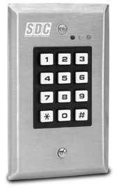 97 INDOOR EntryCheck JK LIST 97U 0 user codes, to digits in length, programmable for individual or simultaneous control of relay output and voltage outputs momentary, timed or latching.