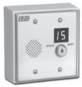 0V EXIT CHECK WALL MOUNT DELAYED EGRESS - NFPA 0 LOCKING ARRANGEMENTS GKK Proprietary Verbal Exit Instructions with Alarm Tone and " Digital Countdown Display Standard features include: /VDC voltage