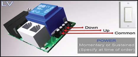 28 STI range is 3-15 V DC (10 ma min) Controls (IMC): Low Voltage Locate controls socket on the right side of the control