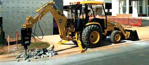 creep-to-reposition feature Rental Yards Accepts skid steer, compact excavator and PTO-driven tractor attachments so you can