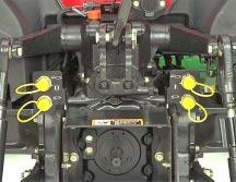 control or rear dual selective control valve and lever controls.
