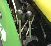 ) Rear-Mounted Dual SCVs Dual Selective Control Valve Lever Controls 5005 Series tractors