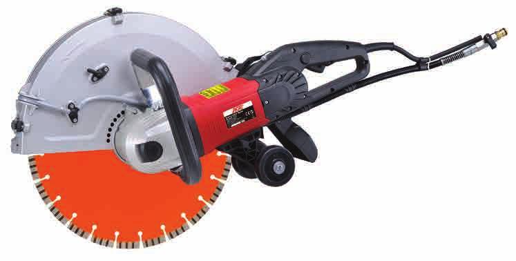 C16 CONCRETE SAW 405mm handheld wet or dry concrete saw with 3200W motor for up to 150mm depth
