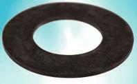 aperture. - Position Rubber Seal securely with waste washer beneath.
