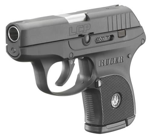 RUGER Ruger LCP 380 ACP BL/POLYMER FRAME 6+1 3701 COMES W/SOFT CASE & 1 MAG View the RULCP on the Ruger Website MFG Model No:3701 Family:LCP Series Model:LCP Type:Semi-Auto Pistol Action:Semi-Auto