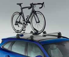 A maximum of three holders can be fitted, one bike per holder. Roof Cross Bars (T4A6946) required and sold separately.