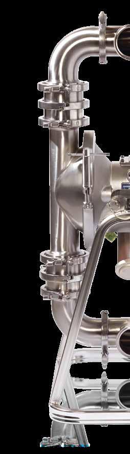The HI-CLEAN pumps are designed for operation in hygienic and food processing applications, such as pumping dairy (milk, cream cheese and yoghurt) and basic ingredients