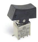 TERMINATIONS SA RIHT ANLE, SURFACE MOUNT PANEL MOUNTIN NOTE: Standard with tape & reel packaging, see page -44. Available with P contact material only.