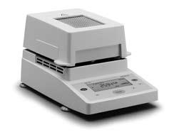 Sartorius MA Series Moisture Analyzers MA35 Series MA150 Series MA100 Series Standard Features External calibration Additional Features, All IR Moisture Analyzers All units can show results in %